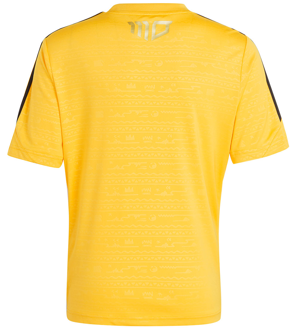 adidas Performance T-Shirt - Salah TR Jsy Y - Gul/Sort