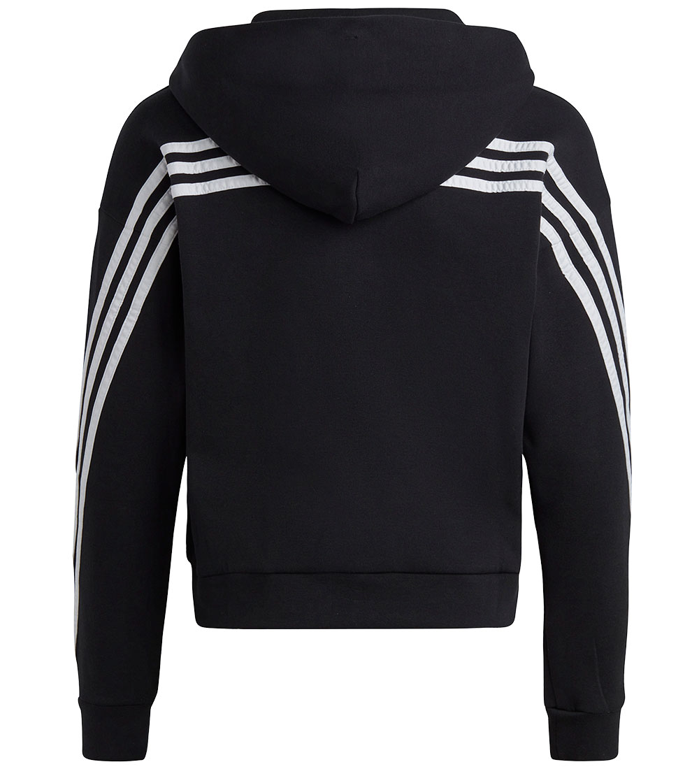 adidas Performance Cardigan - G FI 3S FZ - Sort/Hvid