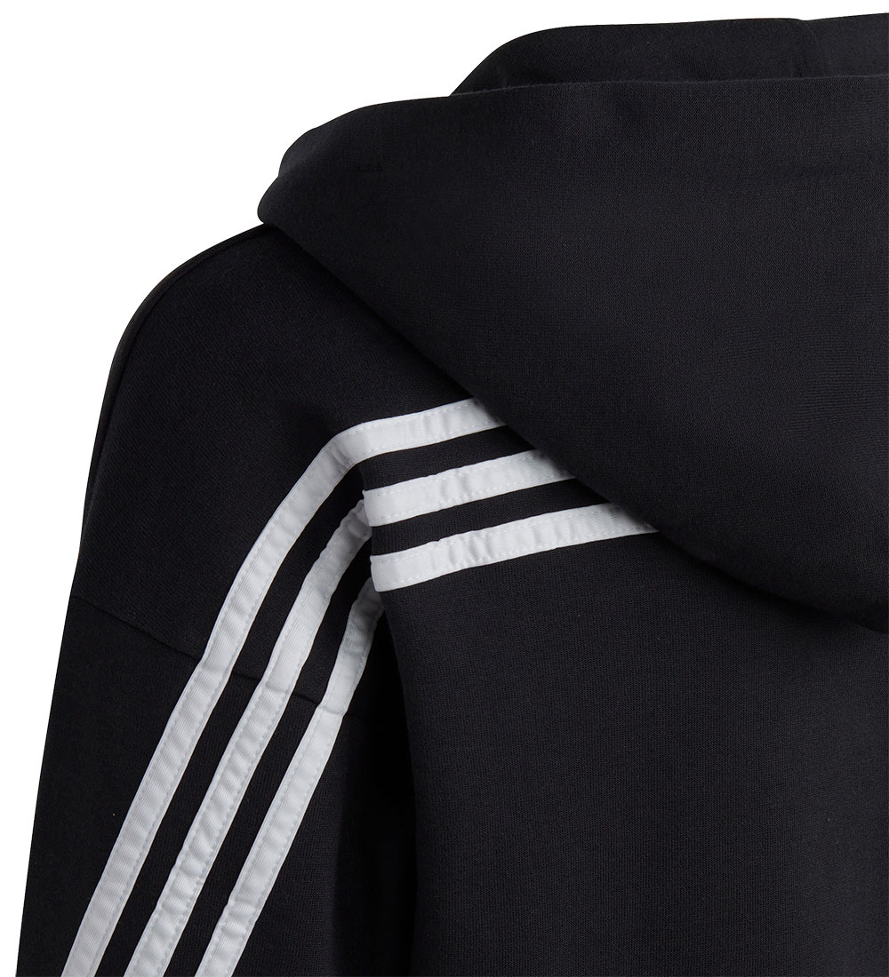 adidas Performance Cardigan - G FI 3S FZ - Sort/Hvid