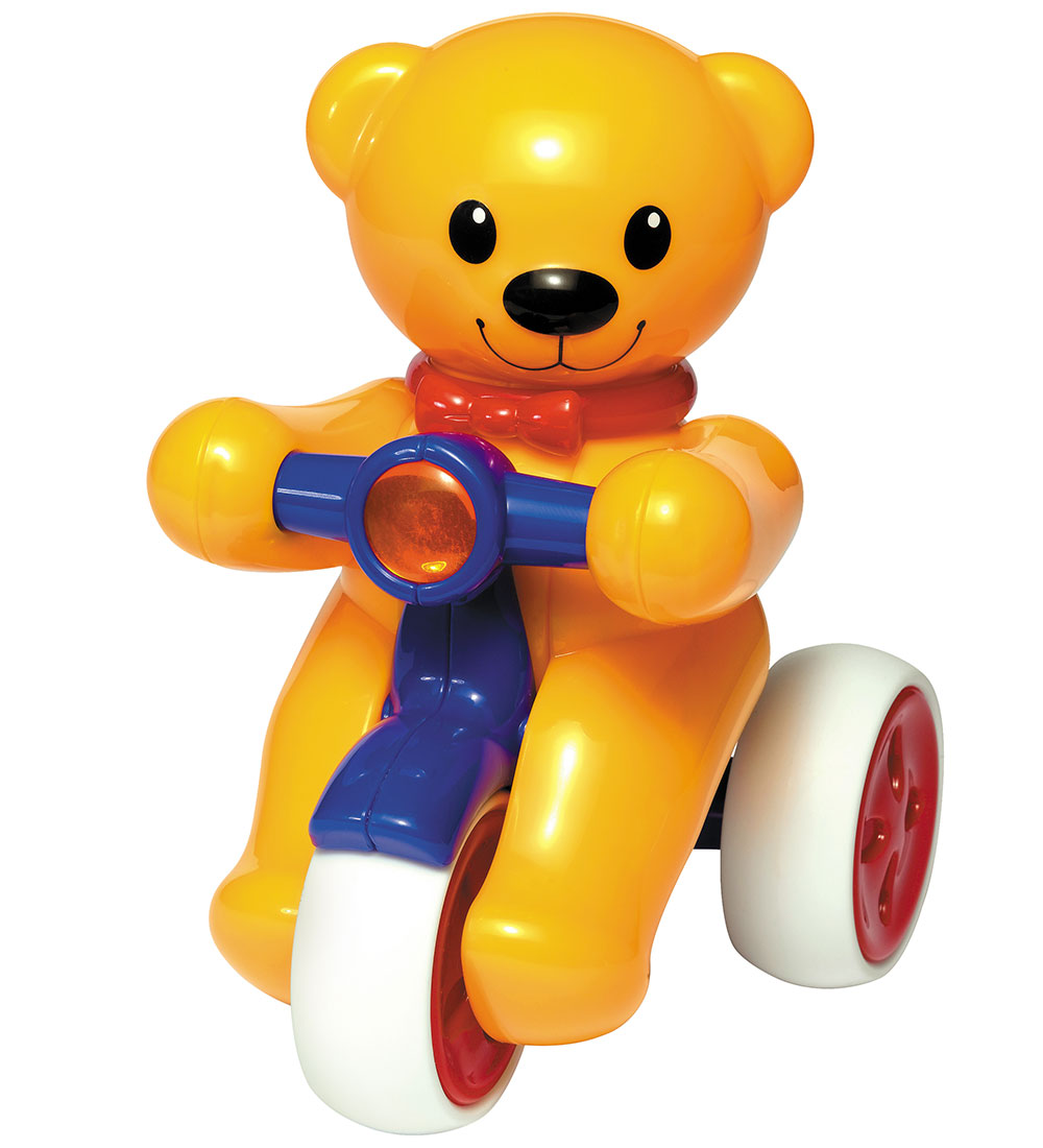 TOLO Aktivitetslegetøj - Cyklende Bamse