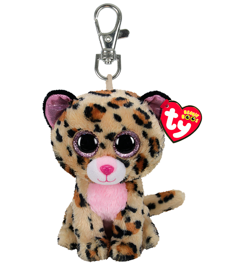 Ty Nøglering m. Bamse - Beanie Boos - 10 cm - Livvie