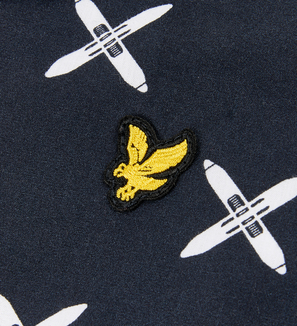 Lyle & Scott Skjorte - Resort - Navy Blazer
