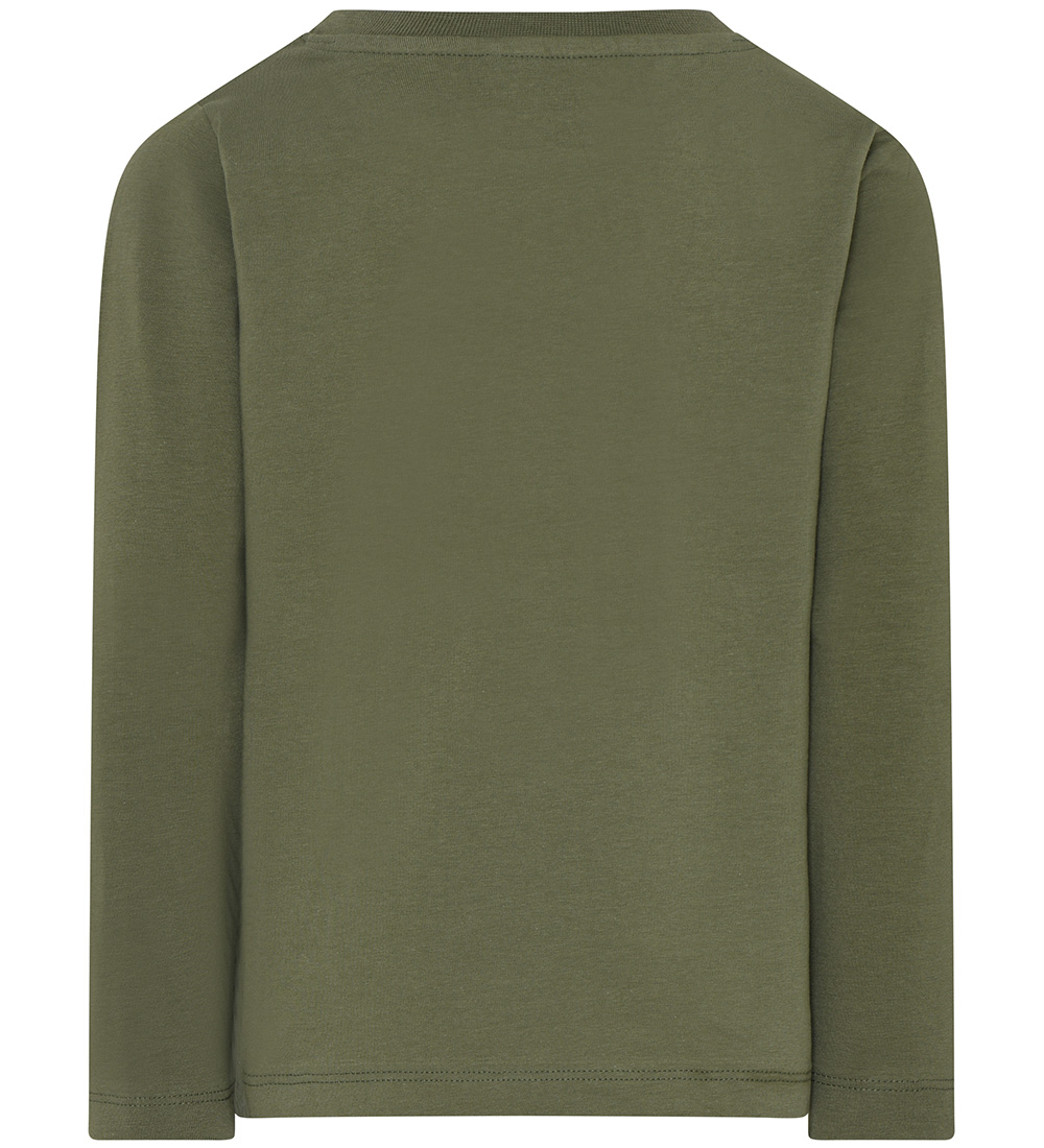 Minymo Bluse - Olivine m. Traktor