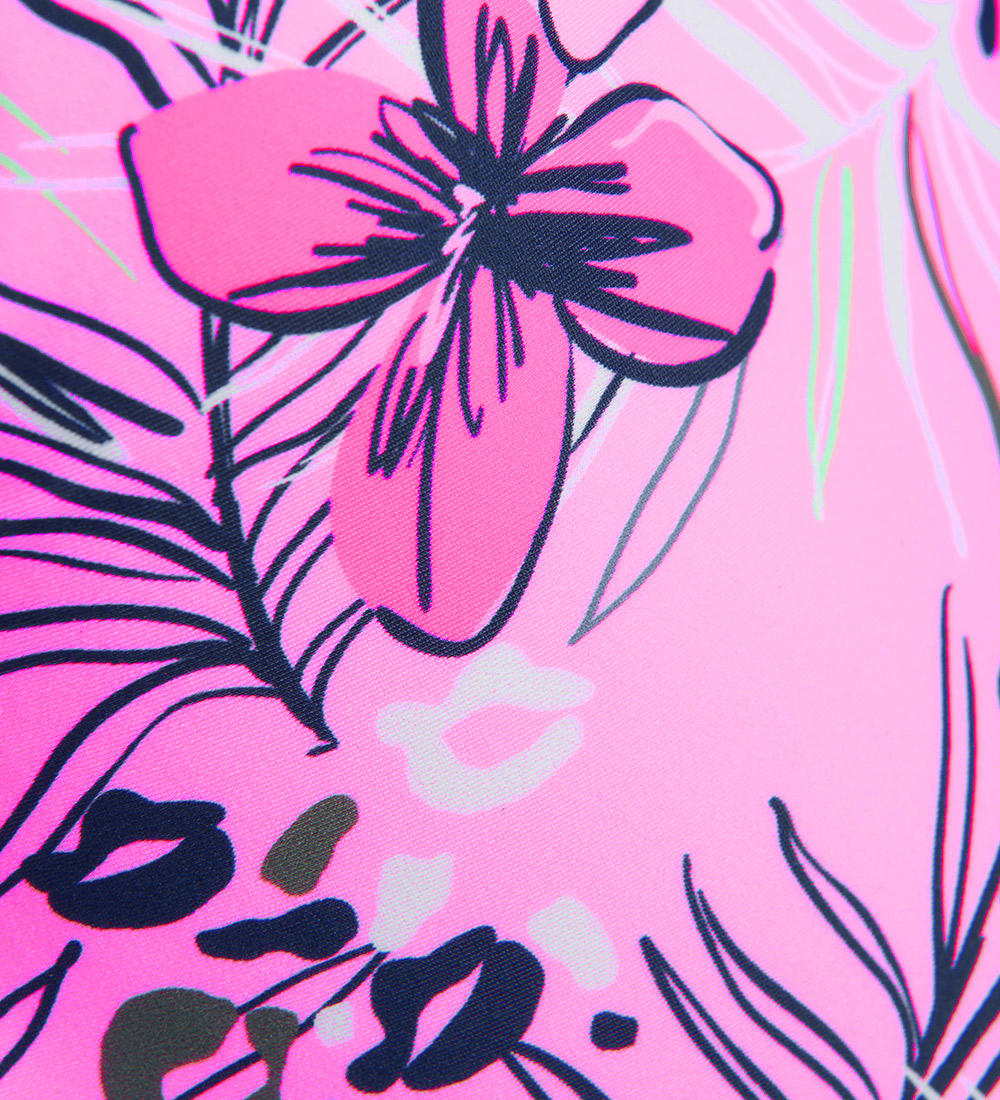 Color Kids Badedragt m. Hårbånd - Begonia Pink