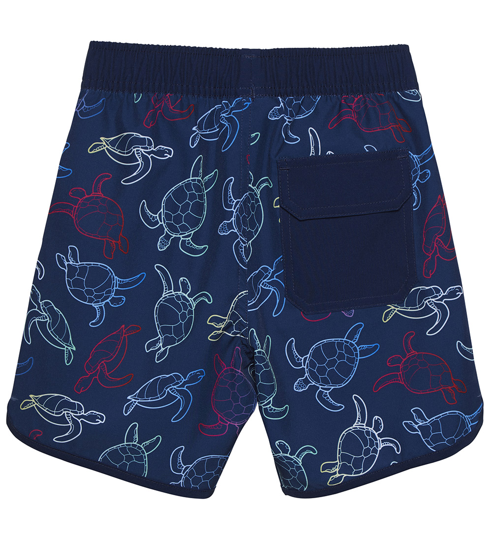 Color Kids Badeshorts - Goji Berry