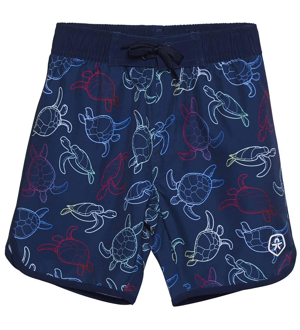 Color Kids Badeshorts - Goji Berry