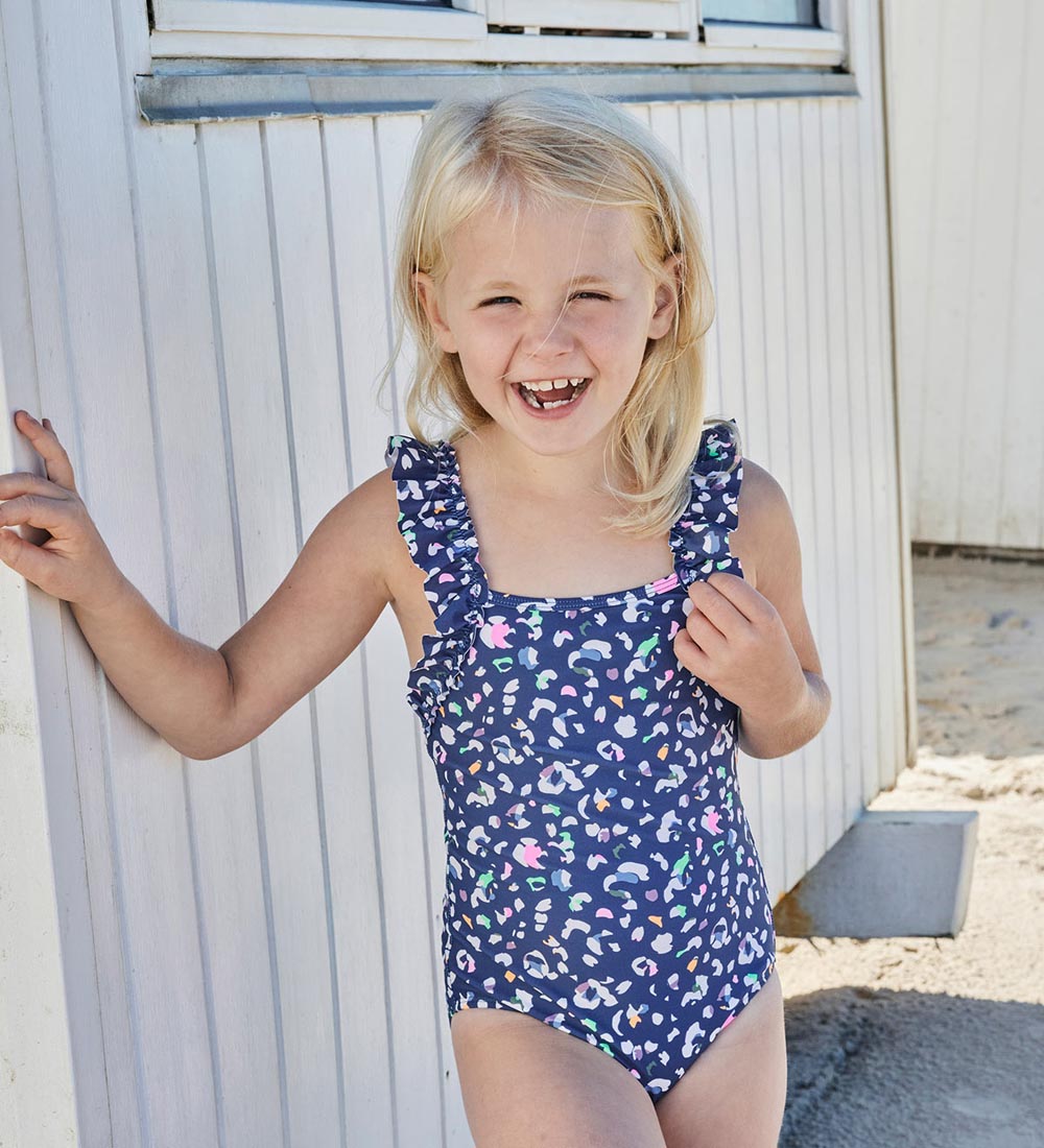 Color Kids Badedragt m. Flser - Sugar Pink