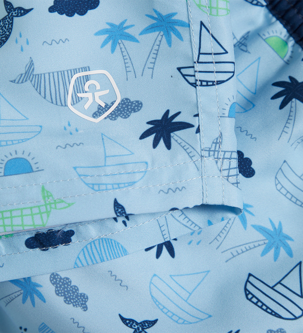 Color Kids Blebadebukser - Baby - Cerulean
