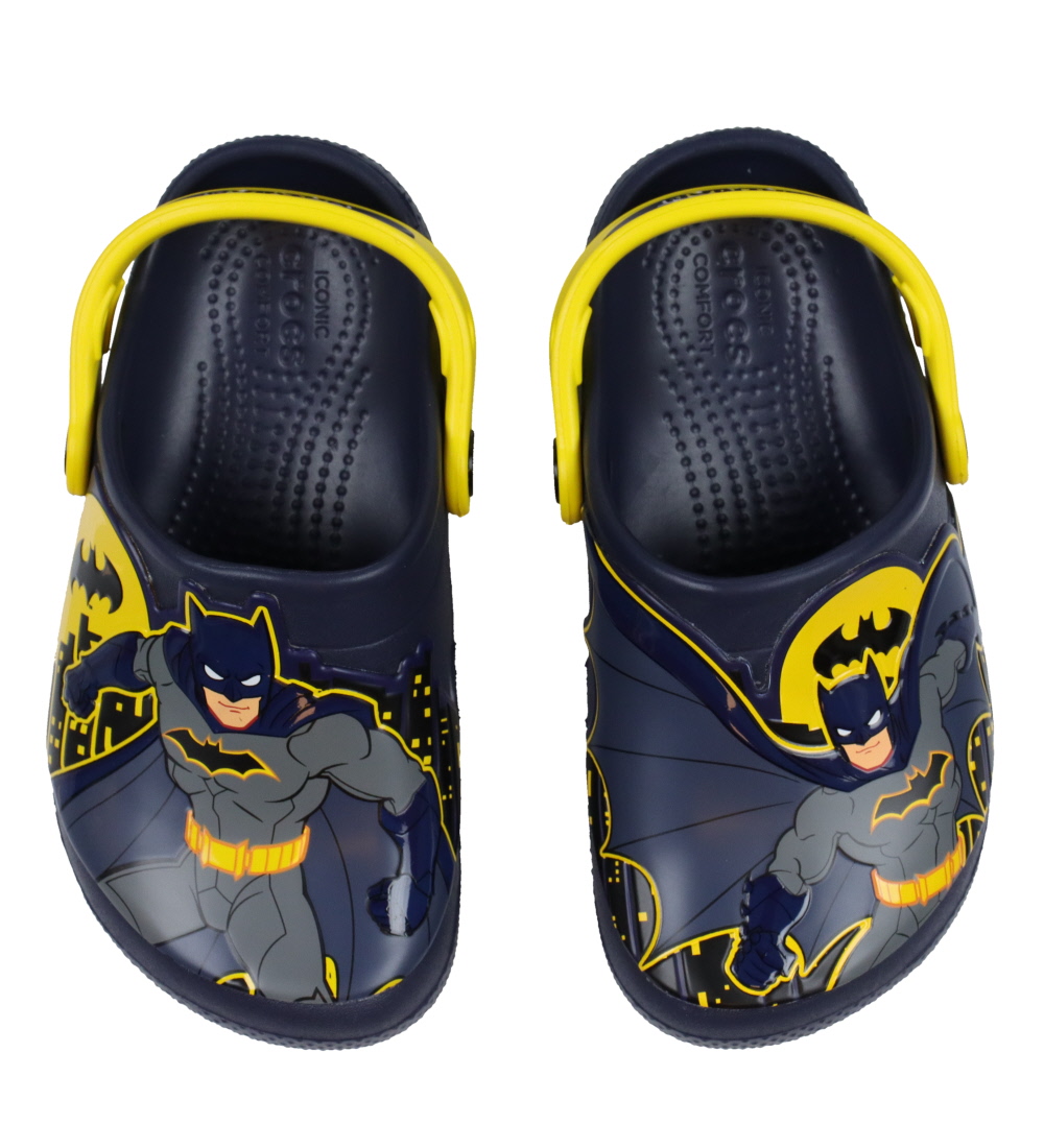 Crocs Sandaler - FL Batman Patch Clog K - Navy/Gul