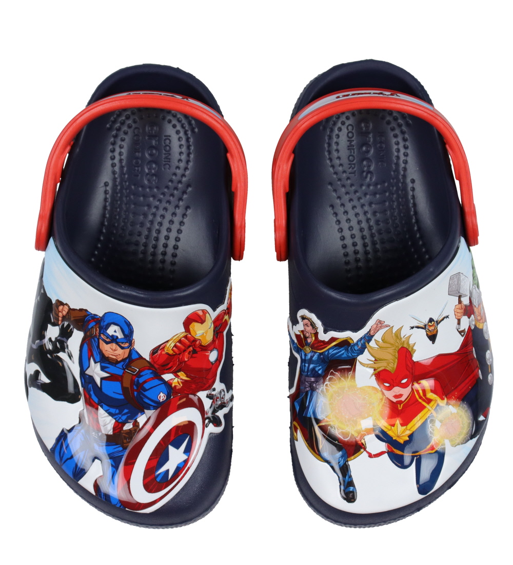 Crocs Sandaler - FL Avengers Patch Clog K - Navy