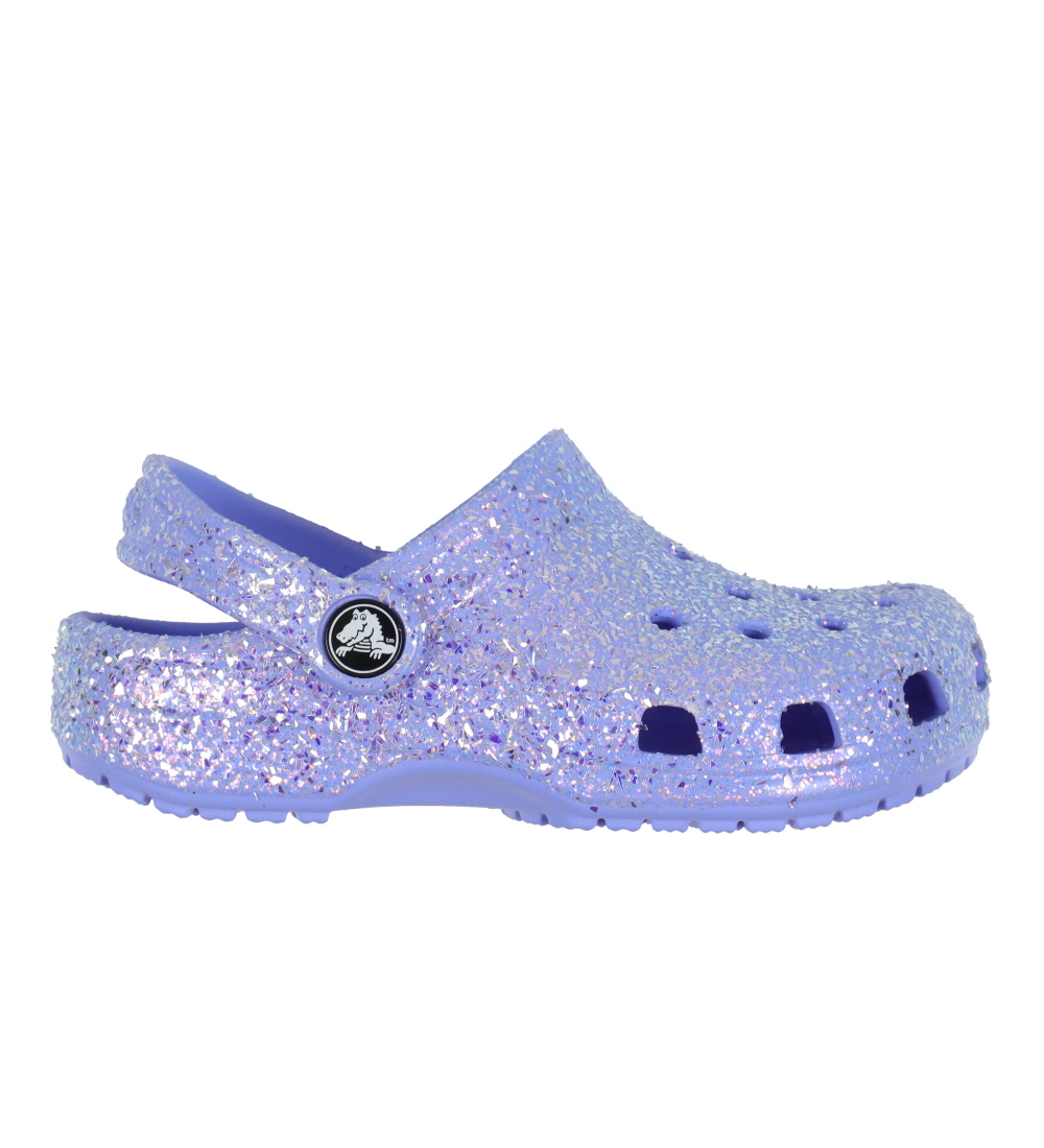 Crocs Sandaler - Classic Glitter Clog K - Moon Jelly