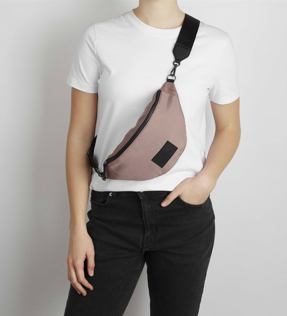 Markberg Bæltetaske - ElinorMBG - Bum Bag - Soft Blush/Sort