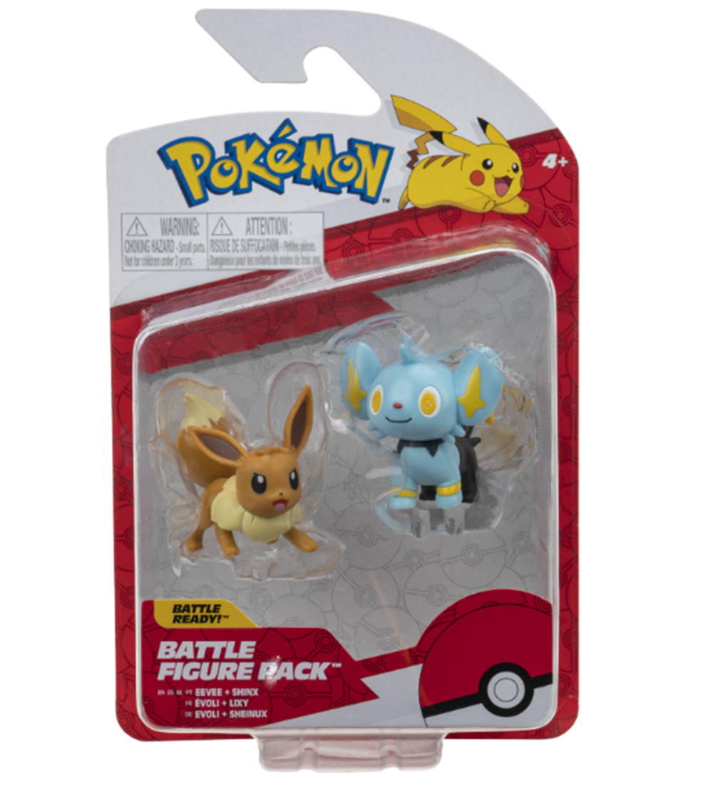 Pokémon Figurer - 2-pak - Battle Figure Pack - Eevee/Shinx