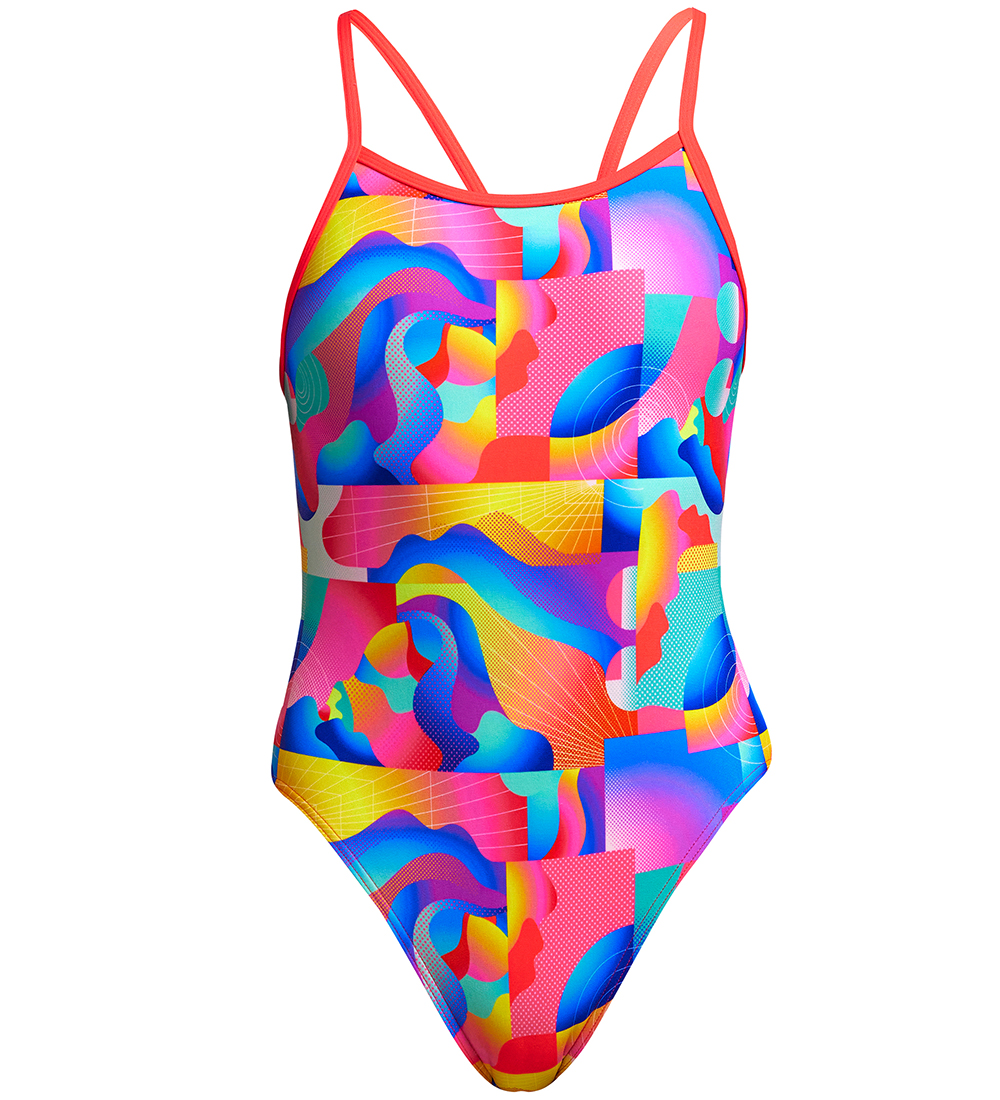 Funkita Badedragt - UV50+ - Single Strap - Radar Rage