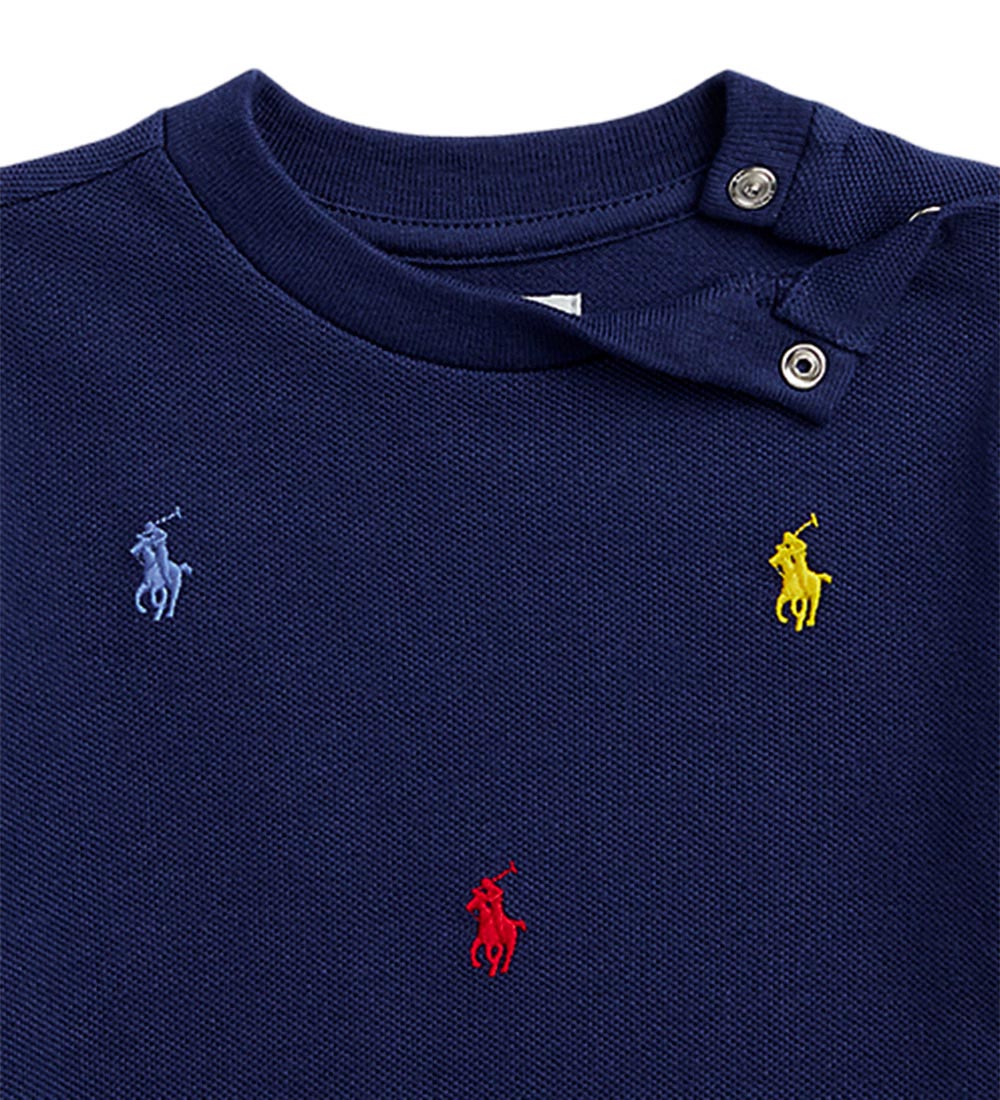 Polo Ralph Lauren T-shirt - Classics - Navy m. Logoer
