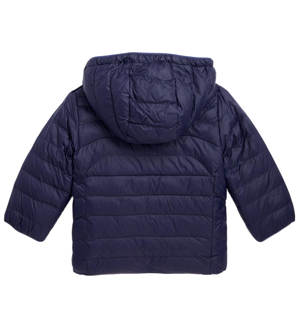 Polo Ralph Lauren Dynejakke - Vendbar - Classics II - Navy/Gul