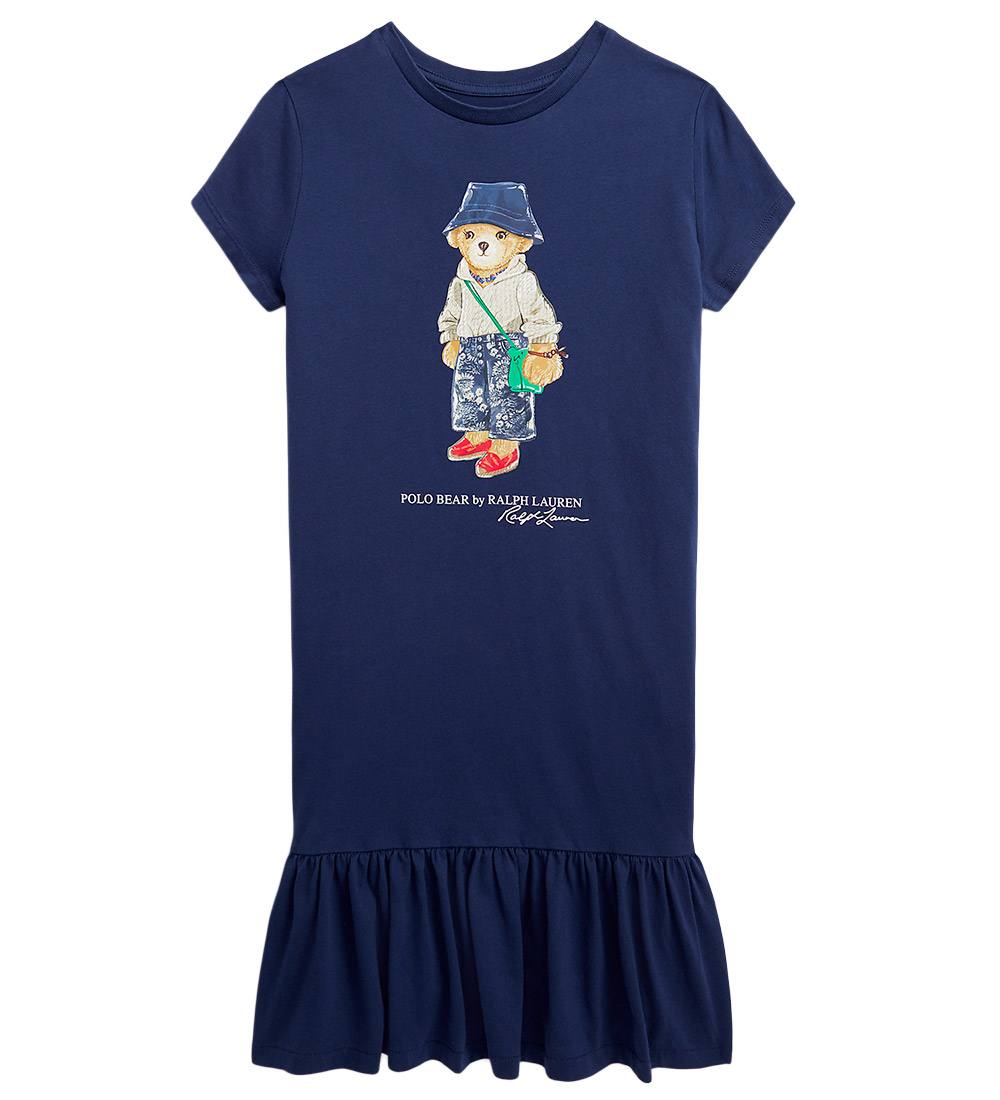 Polo Ralph Lauren Kjole - Sa - Navy m. Bamse