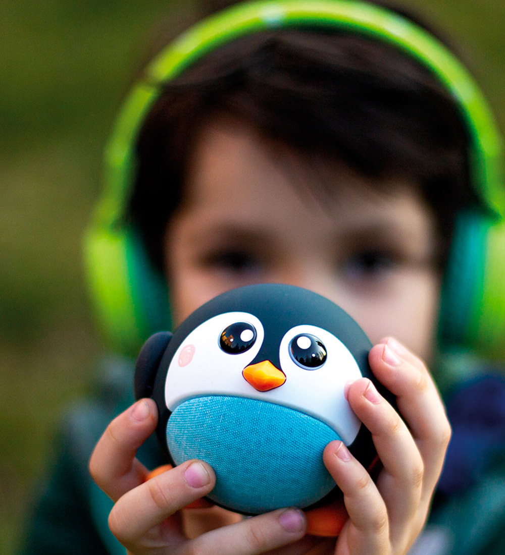 Planet Buddies Højtaler - Pepper The Penguin - Bluetooth