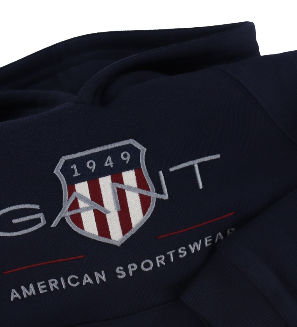 GANT Httetrje - Archive Shield - Evening Blue