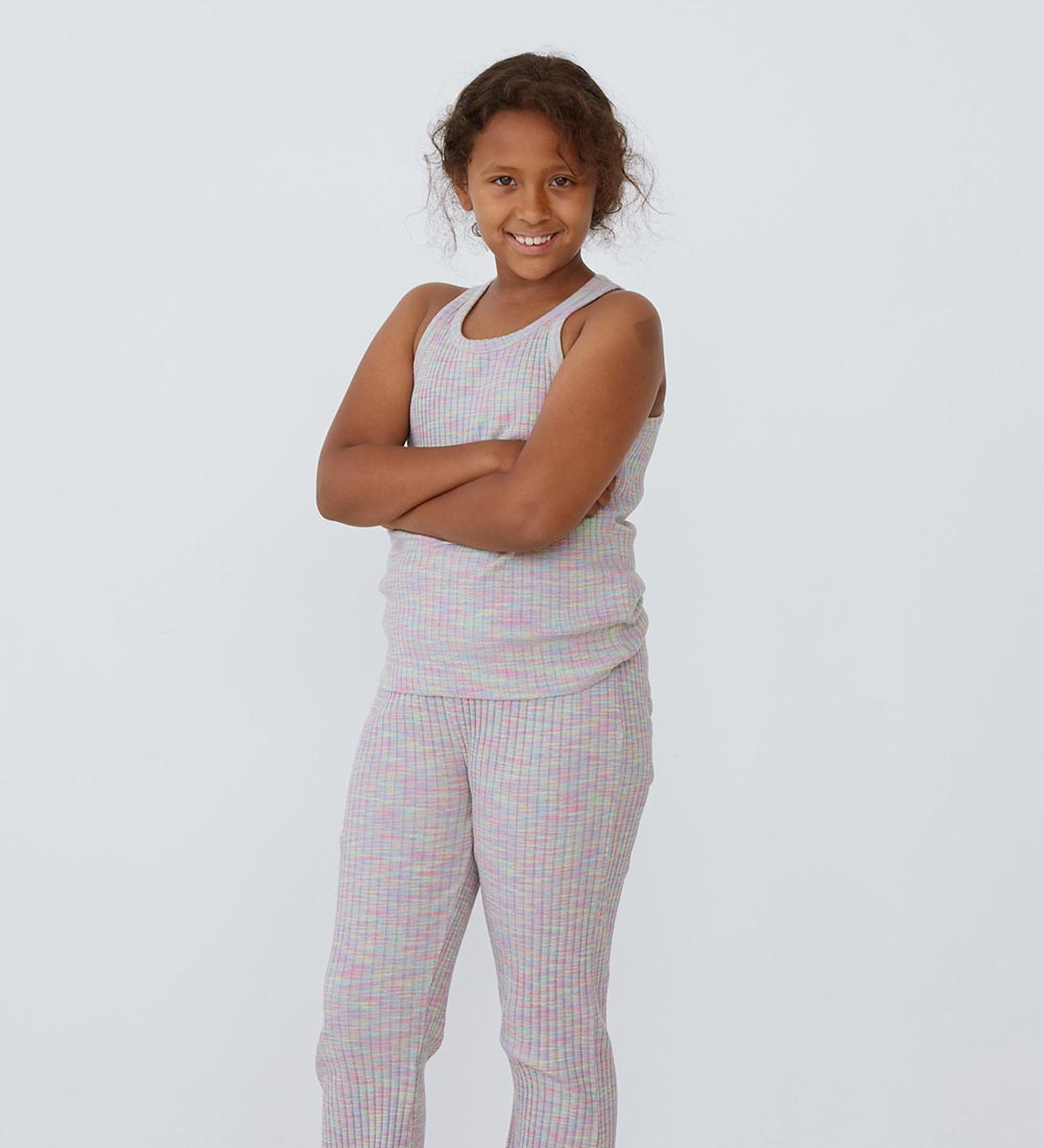 Mads Nørgaard Top - Rib - Carinila - Multi Pastel