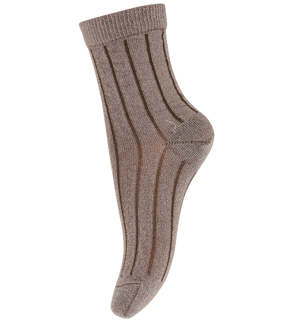 MP Strømper - Rib - 3-pak - Alba - Multi Mix m. Glimmer