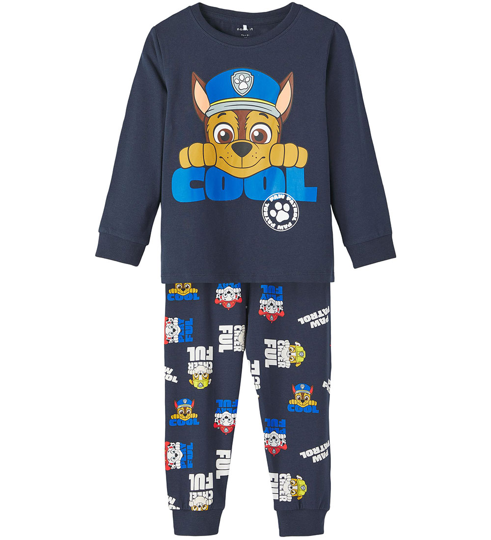Name It Nattøj - Bluse/Bukser - NkmJabur PawPatrol - Dark Sapphi