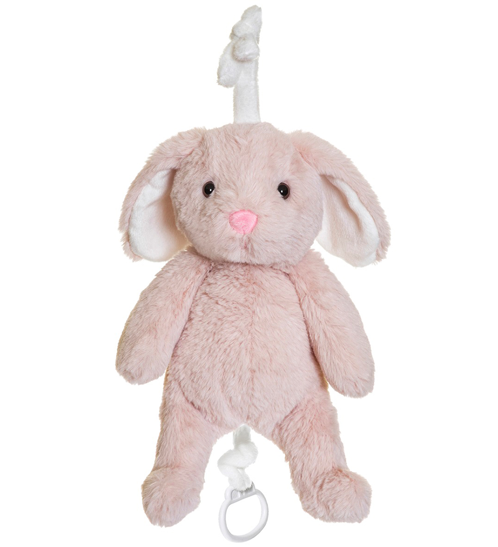 Teddykompaniet Bamse m. Musik - 20 cm - Kanin - Rosa