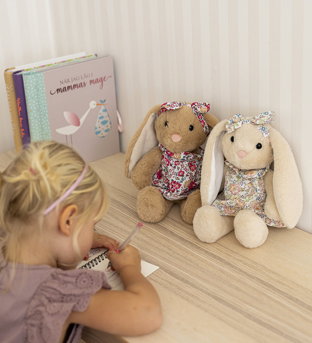 Teddykompaniet Bamse - Bunnies Daisy - 33 cm - Creme