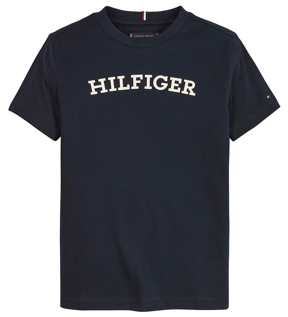 Tommy Hilfiger T-shirt - Arched Tee - Desert Sky