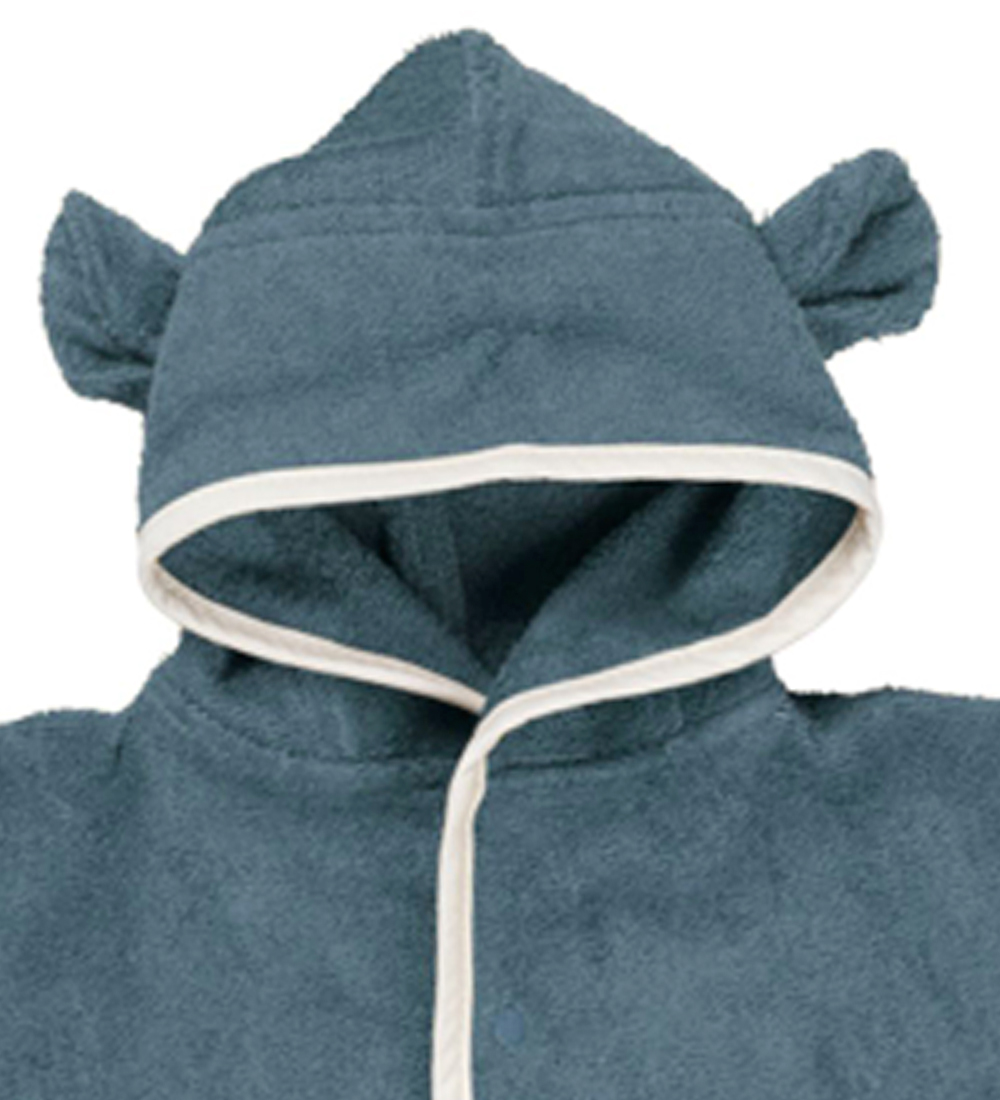 Fabelab Babyhåndklæde - Baby - Bjørn - Blue Spruce