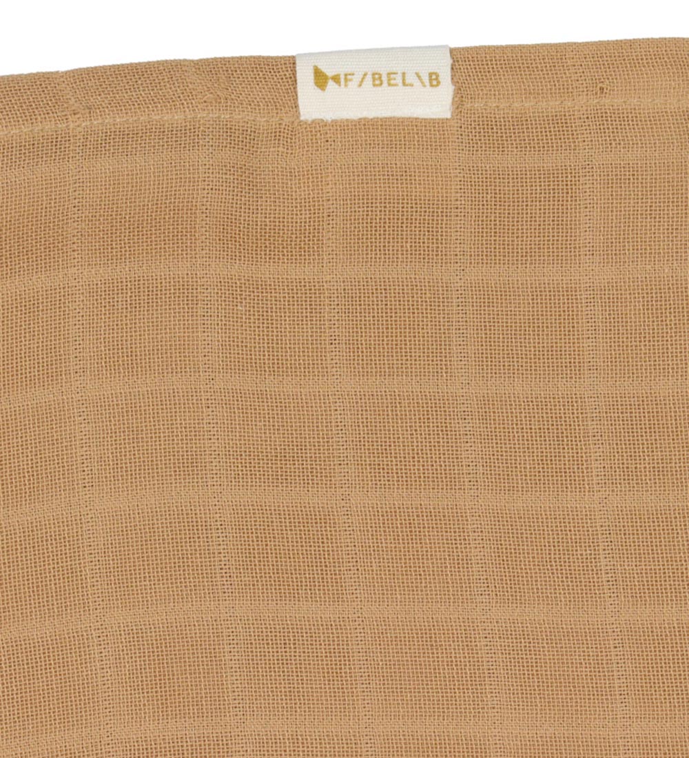 Fabelab Babysvøb - 120x120 - Musselin - Caramel