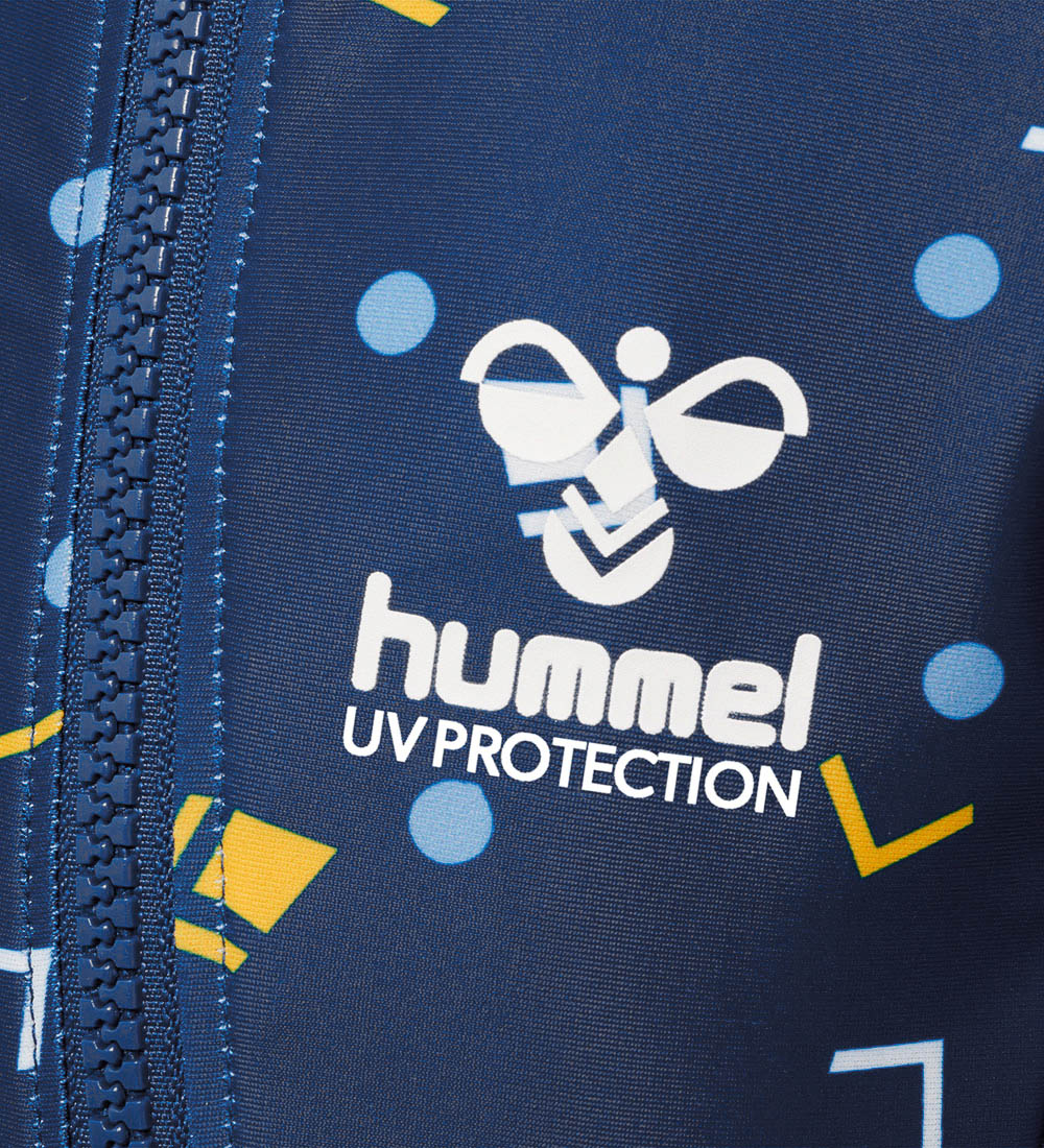 Hummel Badeheldragt - UV40+ - hmlMorgat - Navy Peony