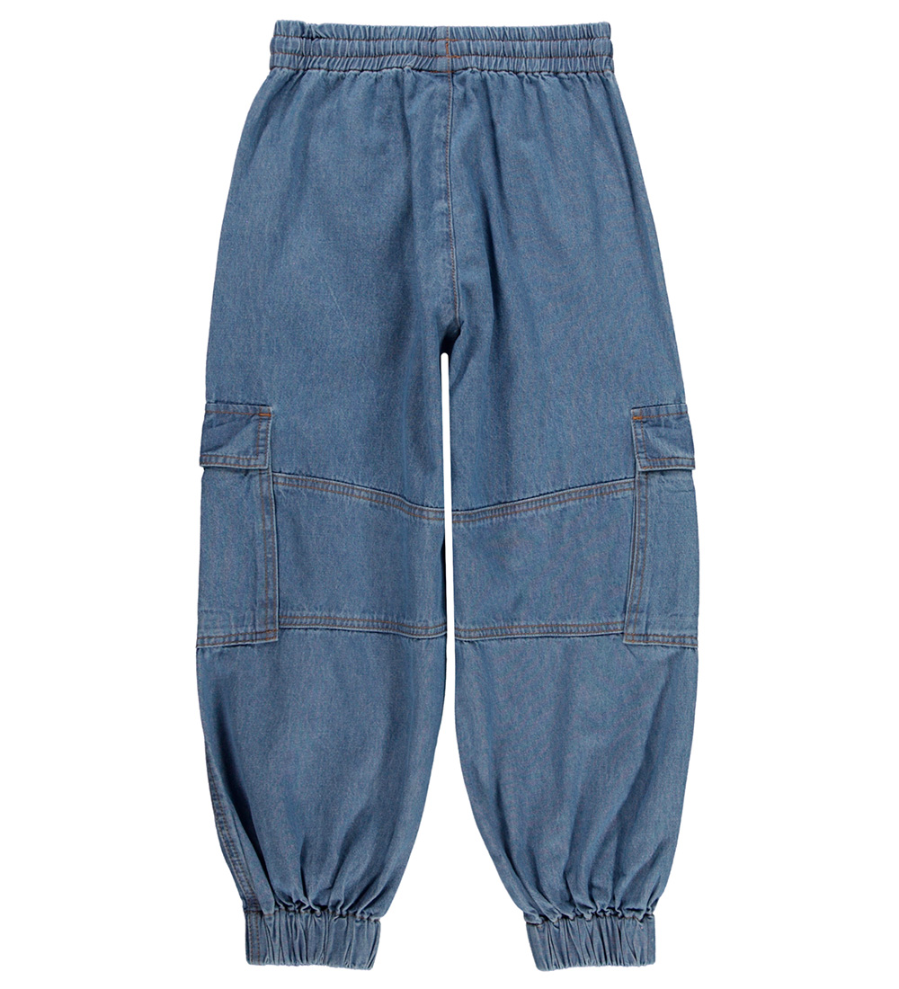 Molo Bukser - Denim - Aliki - Washed Chambrey