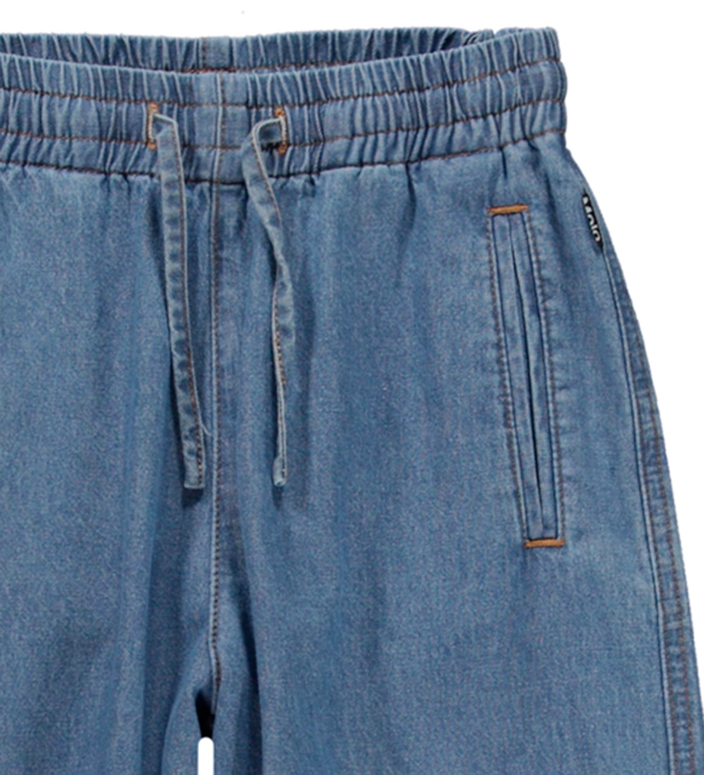 Molo Bukser - Denim - Aliki - Washed Chambrey