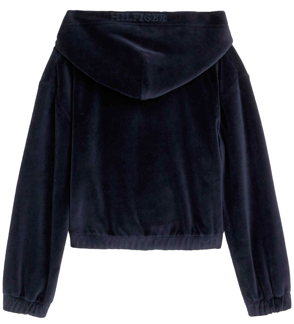 Tommy Hilfiger Cardigan - Velour - Desert
