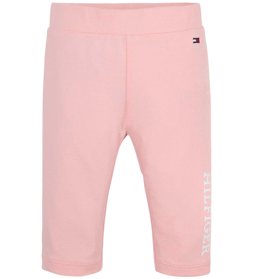 Tommy Hilfiger Leggings - Baby Monotype - Pink Crystal