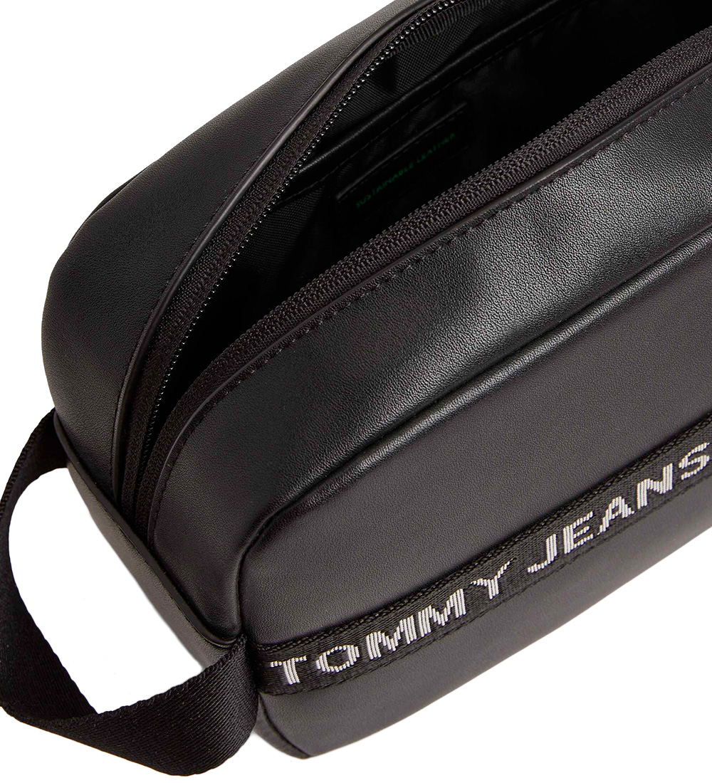 Tommy Hilfiger Toilettaske - TJM Essential Leather - Black