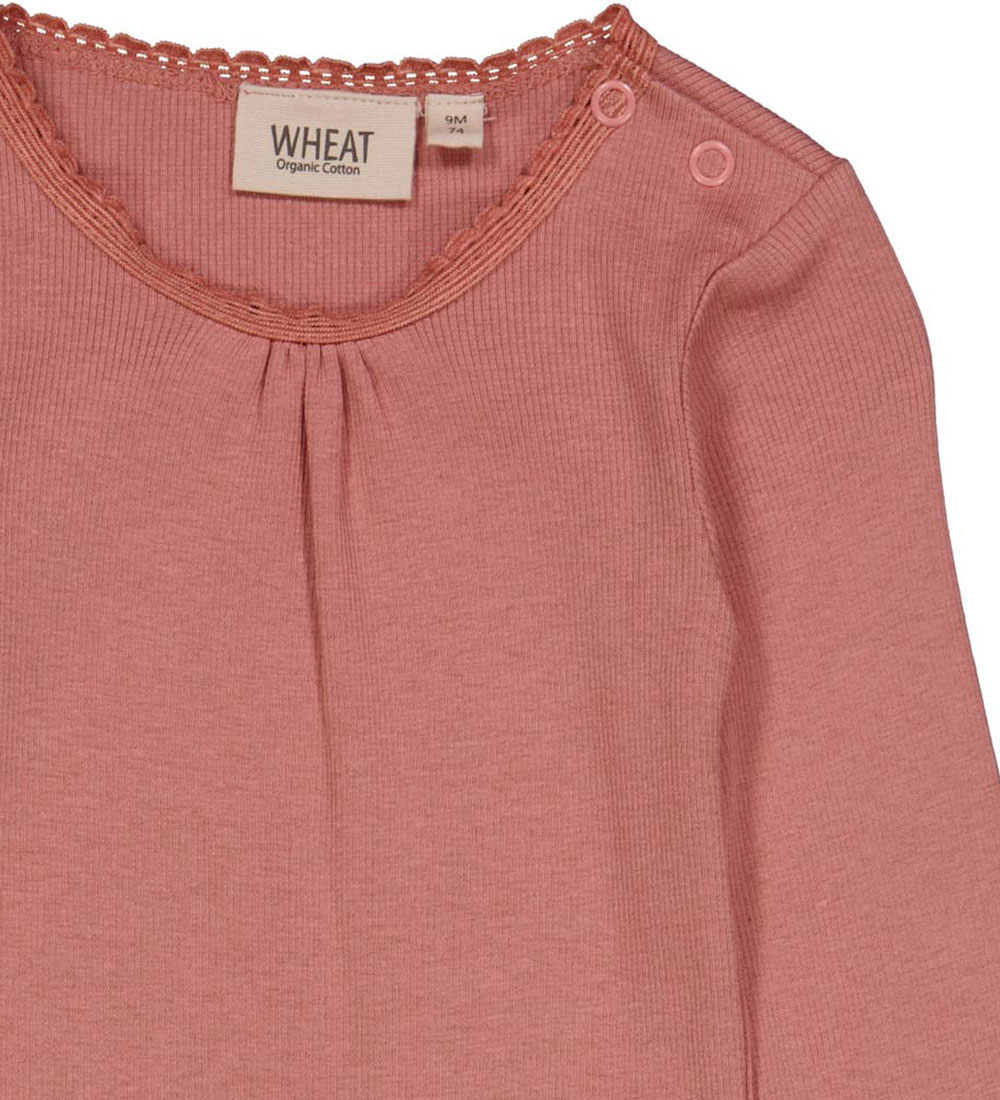 Wheat Body l/æ - Rib - Old Rose
