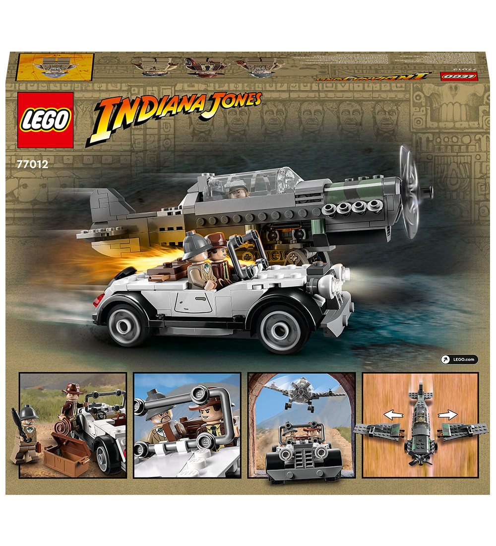 LEGO® Indiana Jones - Kampfly-jagt 77012 - 387 Dele