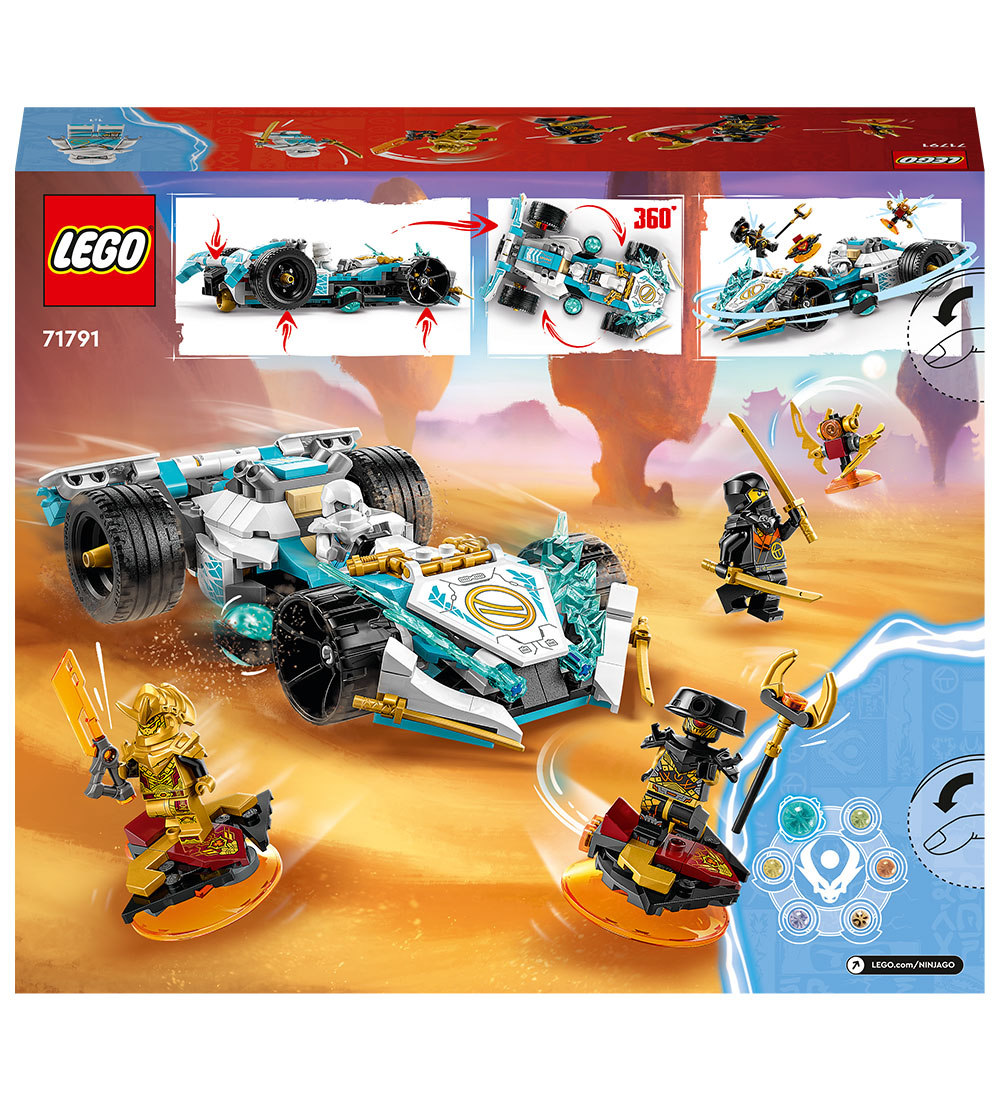 LEGO® Ninjago - Zanes Dragekraft-Spinjitzu-Racerbil 71791 - 307