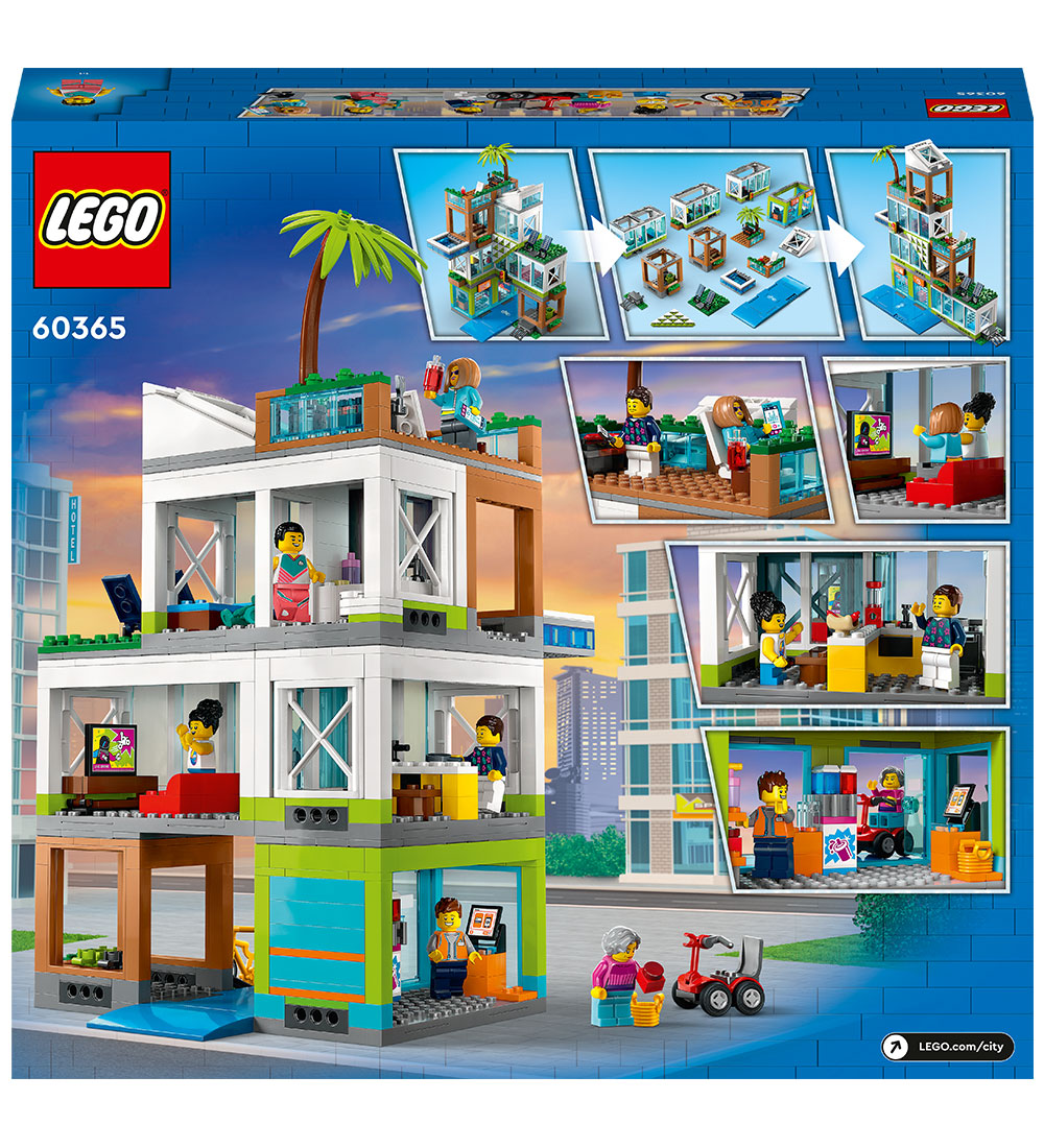 LEGO® City - Højhus 60365 - 688 Dele
