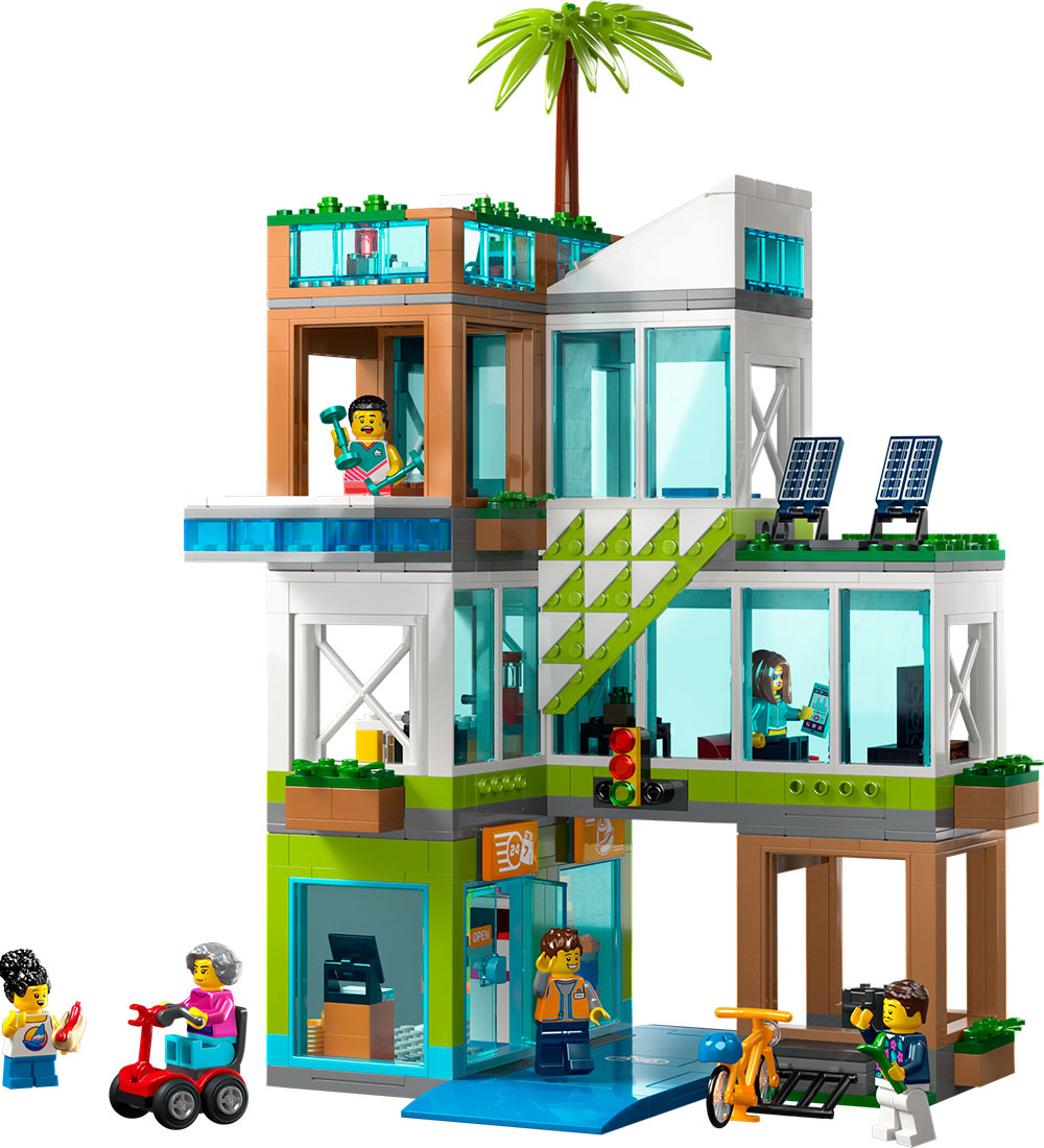 LEGO® City - Højhus 60365 - 688 Dele
