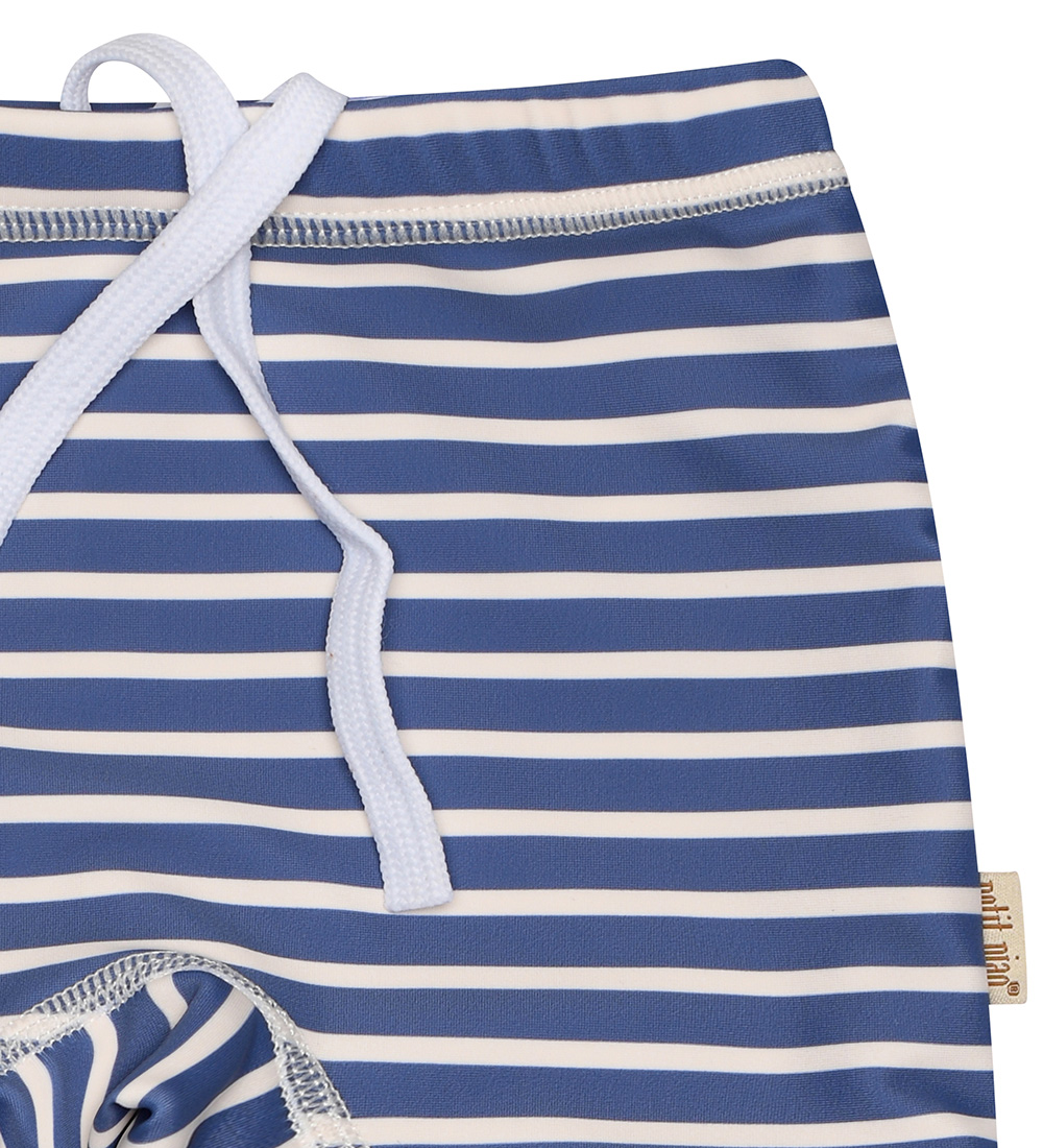 Petit Piao Badebukser - UV50+ - Moonlight Blue/Off White