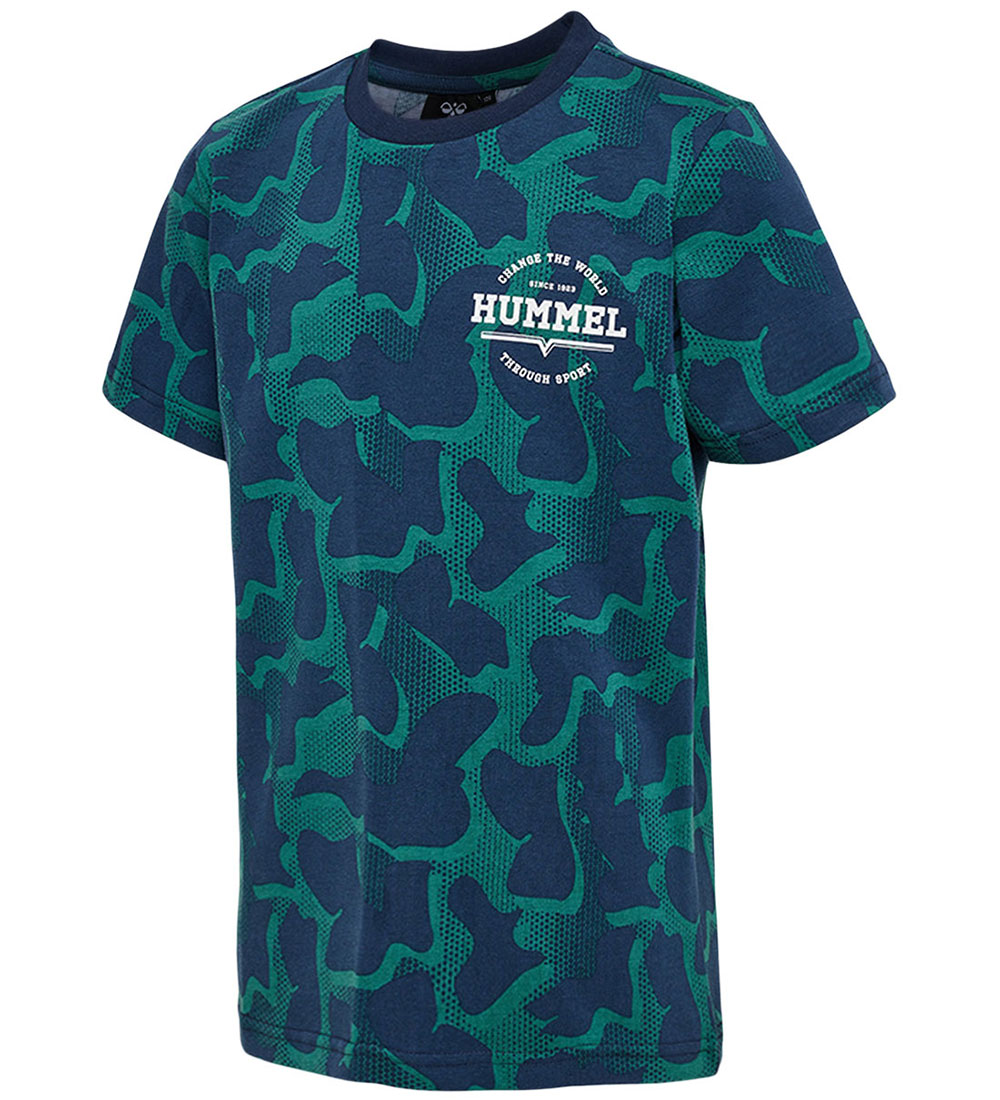 Hummel T-shirt - hmlMateo - Bayberry
