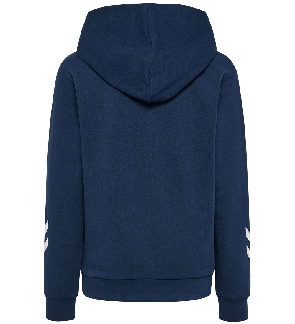 Hummel Hættetrøje - hmlAsher - Dress Blue