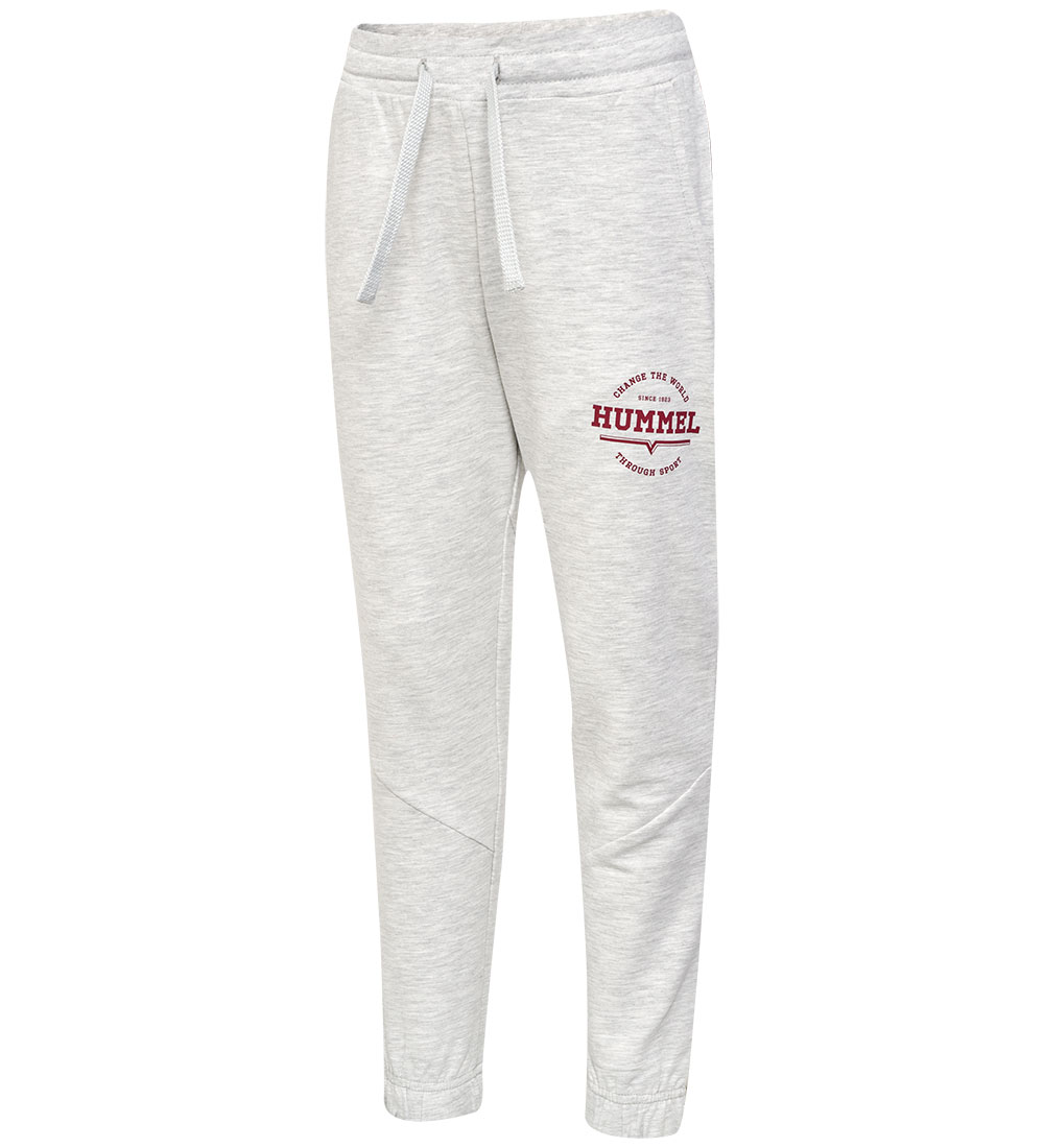 Hummel Sweatpants - hmlElena - Light Grey Melange