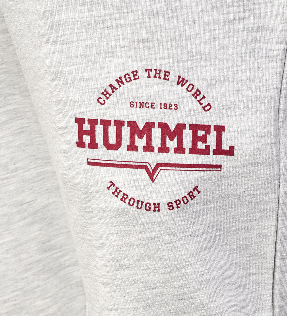 Hummel Sweatpants - hmlElena - Light Grey Melange