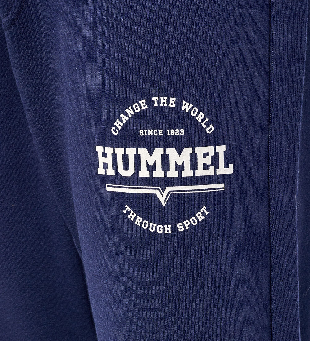 Hummel Sweatpants - hmlAsher - Dress Blue