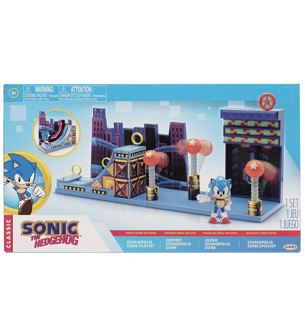 Sonic Legesæt - Studiopolis Playset Zone
