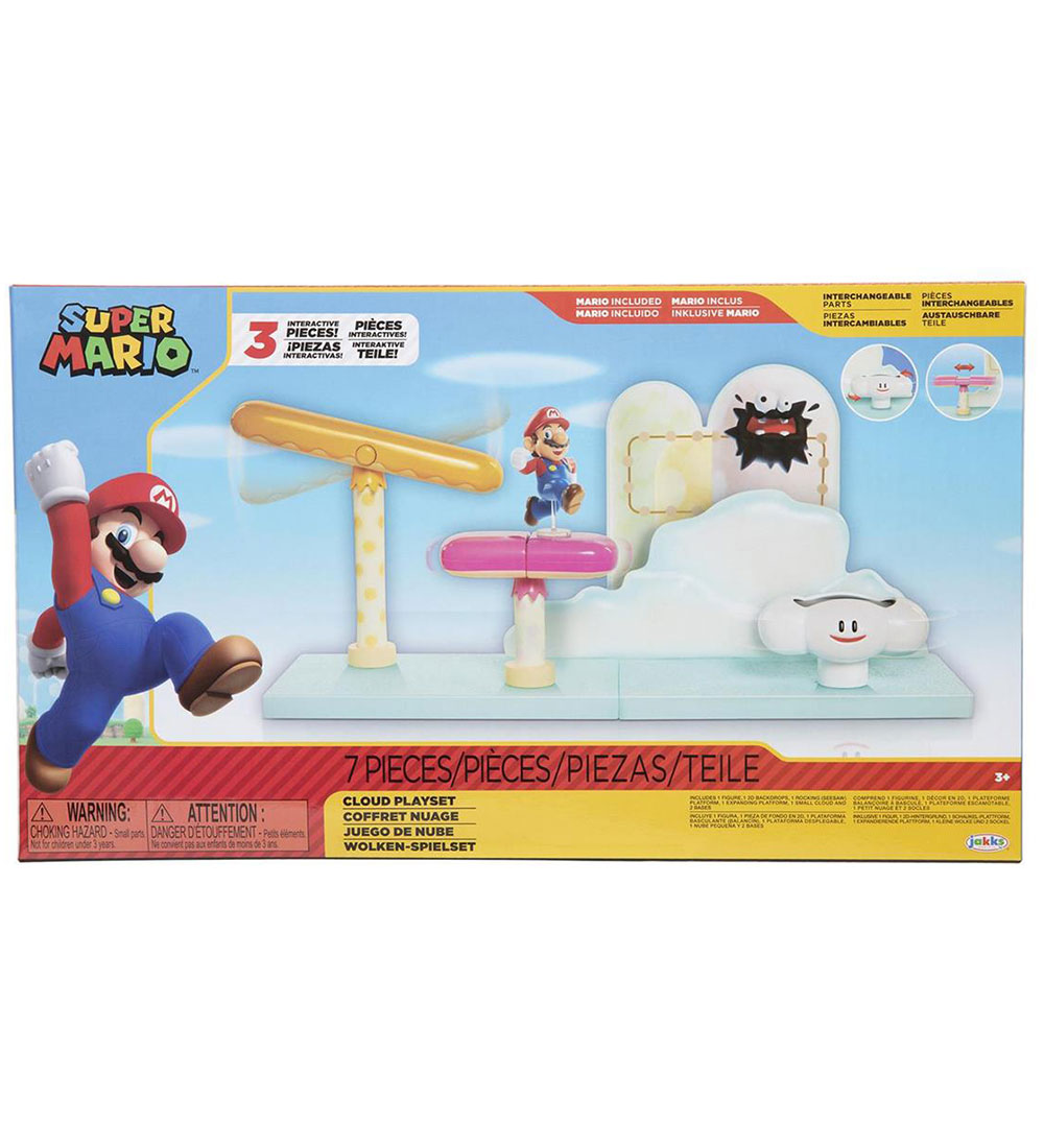 Super Mario Legesæt - Cloud Playset